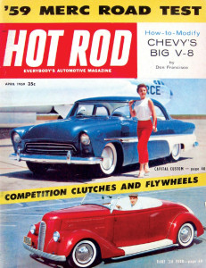 HOT ROD 1959 APR - MONTEREY, HOT 348, COOPER MONACO